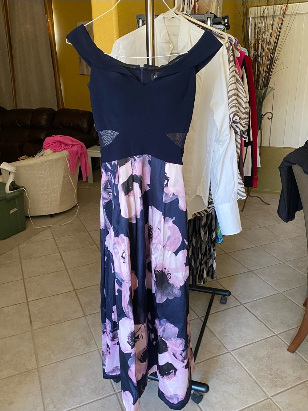 Xscape Floral Gown